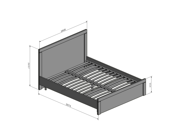 кровать белен loz160 гербор