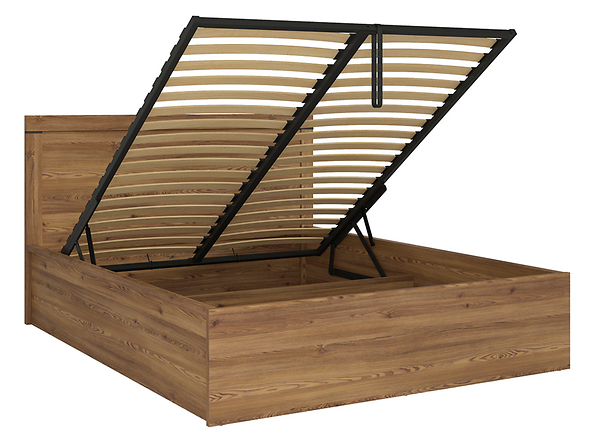 Кровать Balin LOZ/160/B с подъемным механизмом BRW Польша