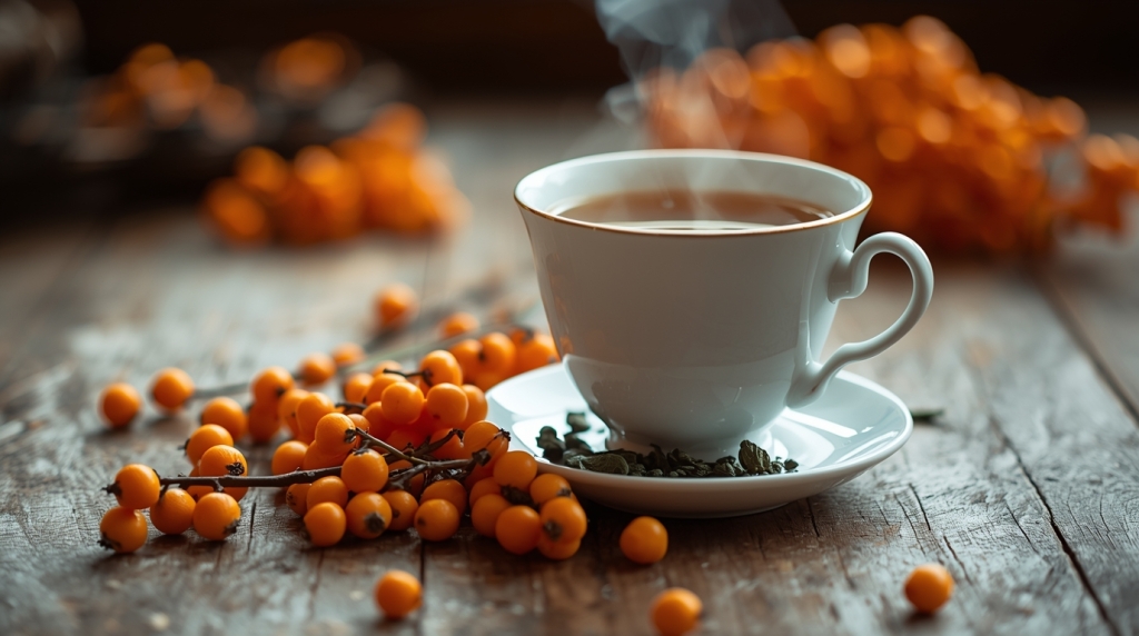чай с облепихой чай с облепихой