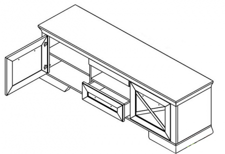 Тумба ТВ Марсель RTV 167 Гербор