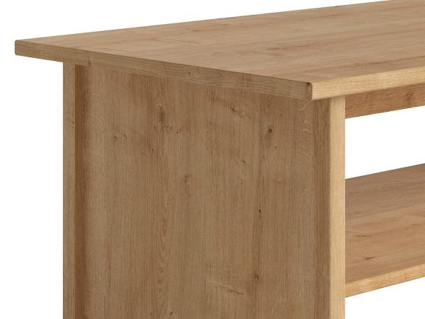 Столик журнальный Porto LAW/115, дуб натуральный берлингтон