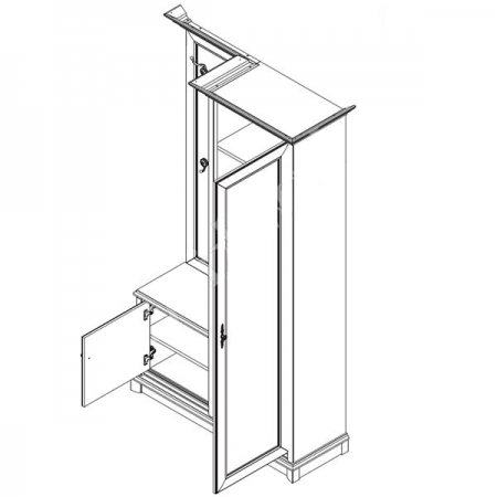 Прихожая Соната 110 P Гербор