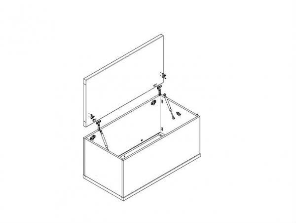 Сундук Malcolm KUF/90 BRW Польша