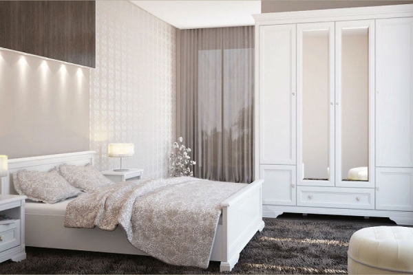 Спальня Клео Гербор, белый