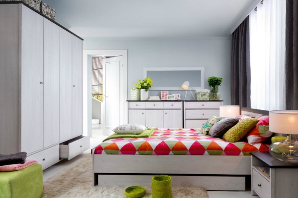 Спальня Porto, дуб натуральный берлингтон