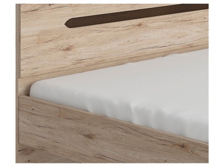 Кровать Elpasso LOZ/160 BRW Польша