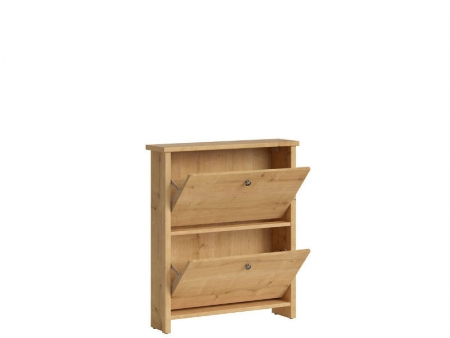 Тумба для обуви Porto SFB2B, дуб натуральный берлингтон