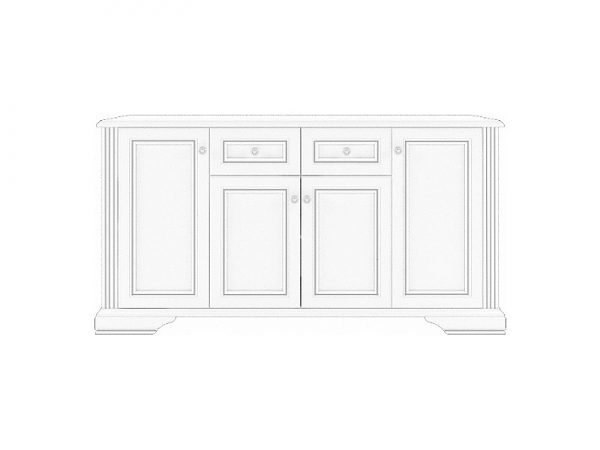 комод вайт гербор