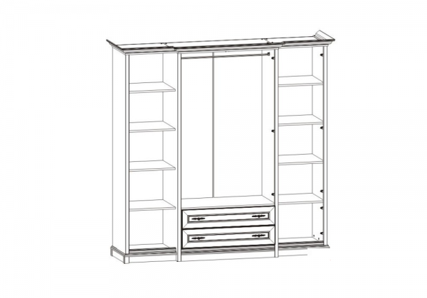 Шкаф Кентуки SZF6D2S БРВ Украина