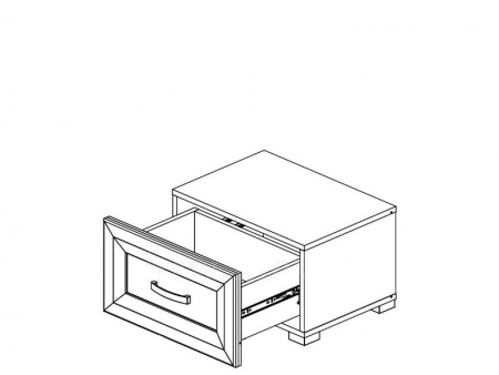 Тумба прикроватная Маркус KOM1S БРВ Украина