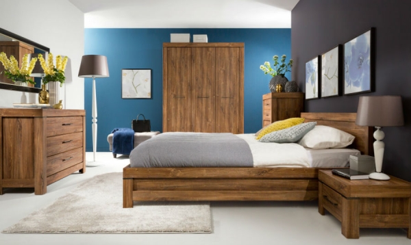 Спальня Gent BRW, дуб стирлинг