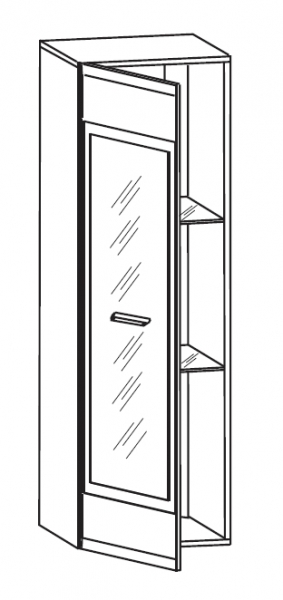 Витрина Вушер SFW 1W Гербор