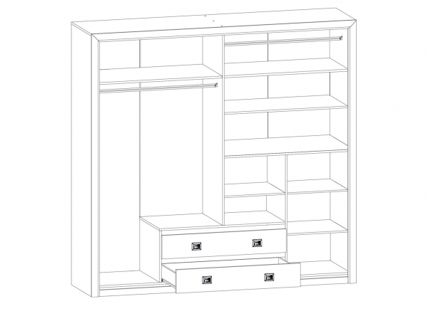 Шкаф Коен SZF4D2S Гербор
