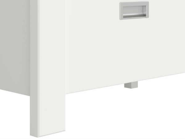 Шкаф Dreviso SZF3D3S, белый/дуб вестминстер/белый дуб