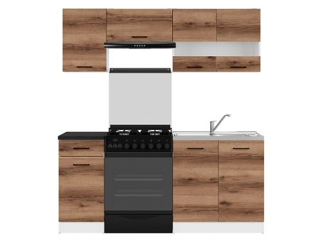 Кухня Junona Line 180 дуб делано темный BRW Польша