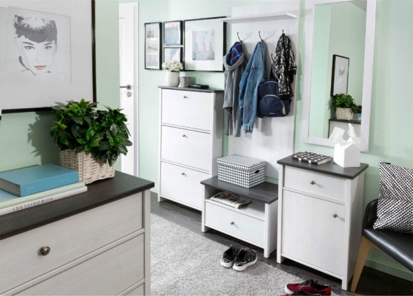 Прихожая Portop, дуб натуральный берлингтон