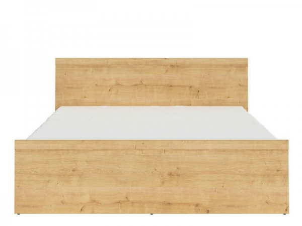 Кровать Porto LOZ/160, дуб натуральный берлингтон