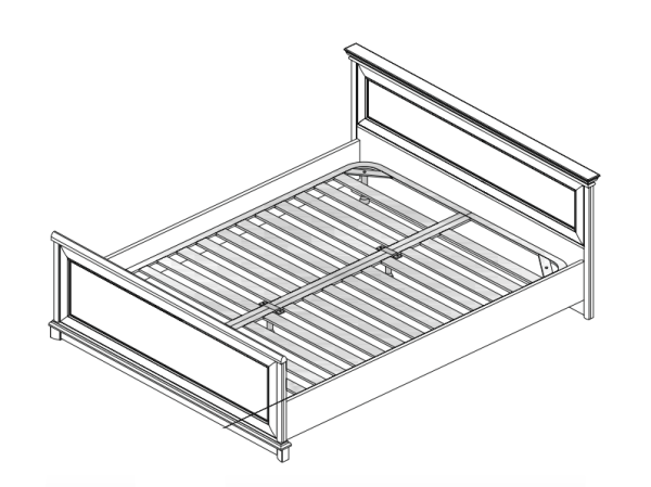 Кровать Соната 160 Гербор New