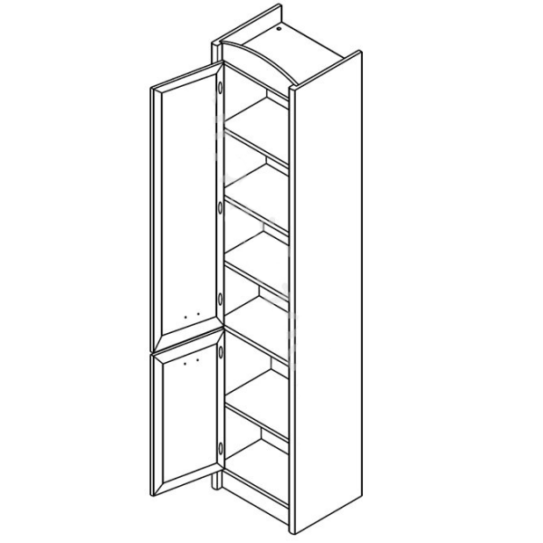 Пенал Салерно REG2DL Гербор