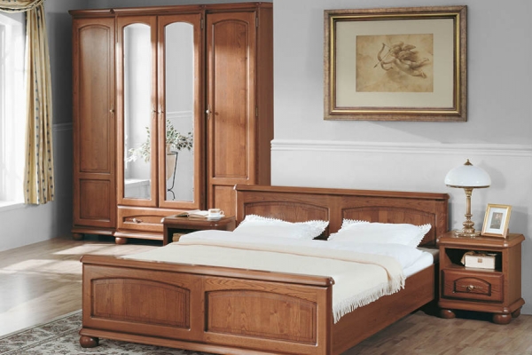 Спальня Bawaria, каштан/грецкий орех