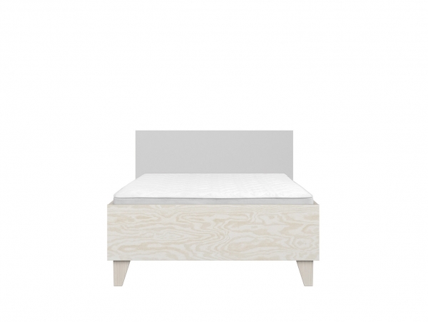 Кровать Stanford LOZ/90, сосна iceland/светло-серый