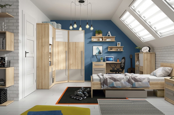 Кровать Namek LOZ/90 BRW Польша