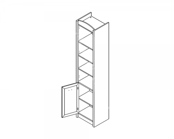 Пенал Салерно REG1DL Гербор