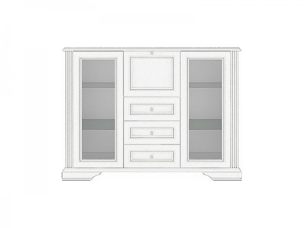 комод вайт гербор