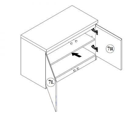 Тумба Мия 2Д Світ Меблі