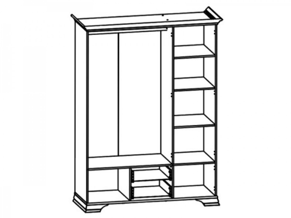 Шкаф Idento SZF5D2S BRW Польша
