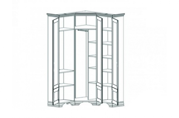 Шкаф Кентуки SZFN5D БРВ Украина