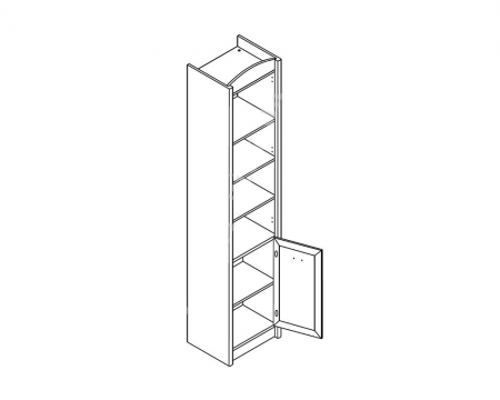 Пенал Салерно REG1DP Гербор