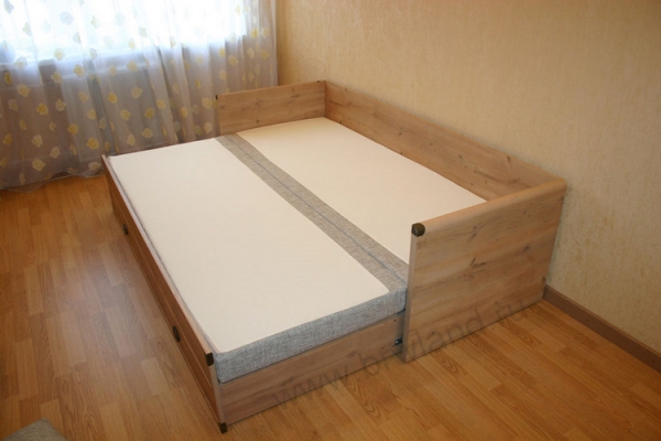 Кровать раздвижная Индиана JLOZ 80/160 БРВ Украина, дуб шуттер