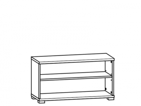 Тумба для обуви Homeline REG/4/8, дуб сонома темный