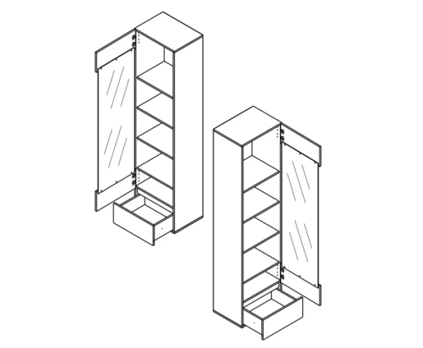 Витрина Лондон REG1W1S Гербор