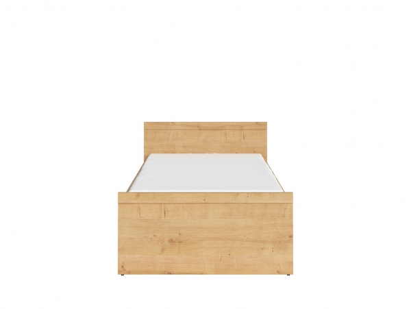 Кровать Porto LOZ/90, дуб натуральный берлингтон