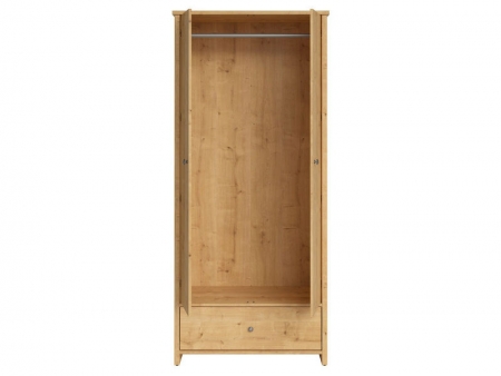 Шкаф Porto SZF2D1S, дуб натуральный берлингтон