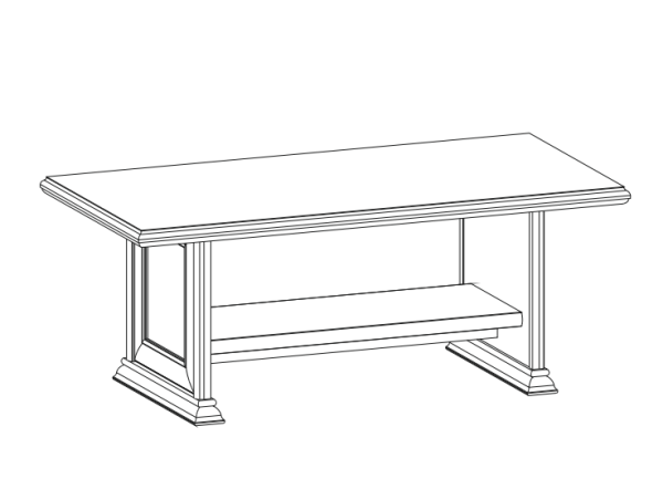 Столик журнальный Соната 130 Гербор New