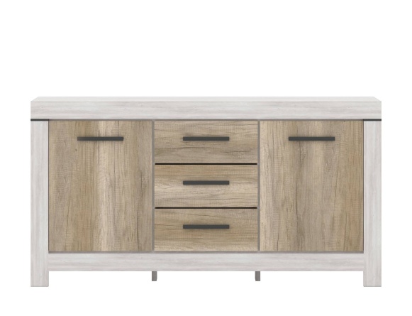 комод белен kom2d3s гербор