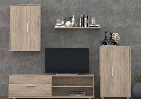 Стенка мини Барато Гербор, дуб сонома