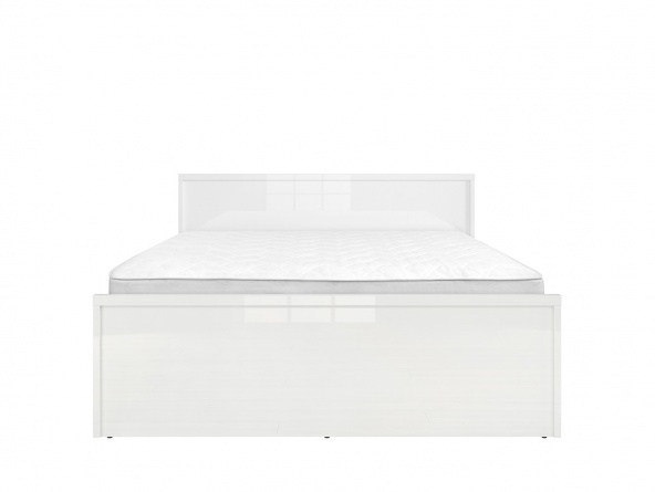 Кровать Pori LOZ/140, белый глянец