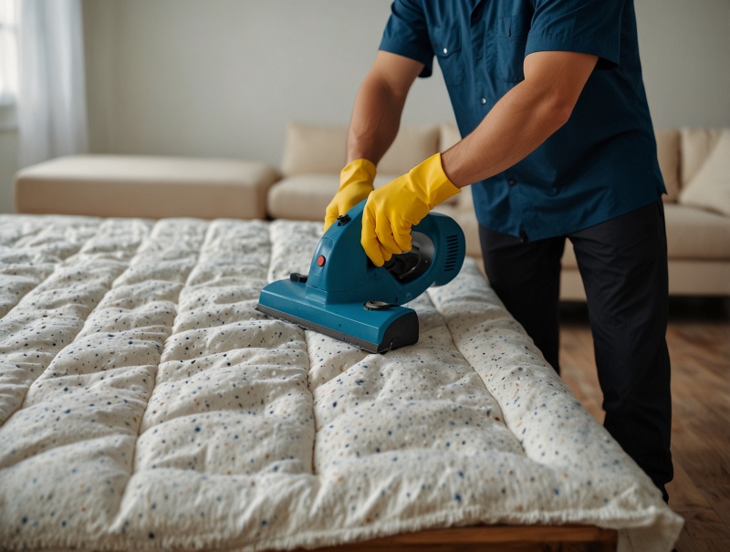 Для чего нужна химчистка матраса?