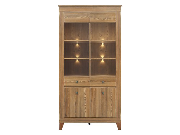 Витрина Bergen REG2W2D BRW Польша