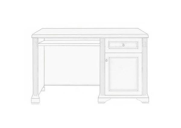 Стол письменный Вайт 130 Гербор