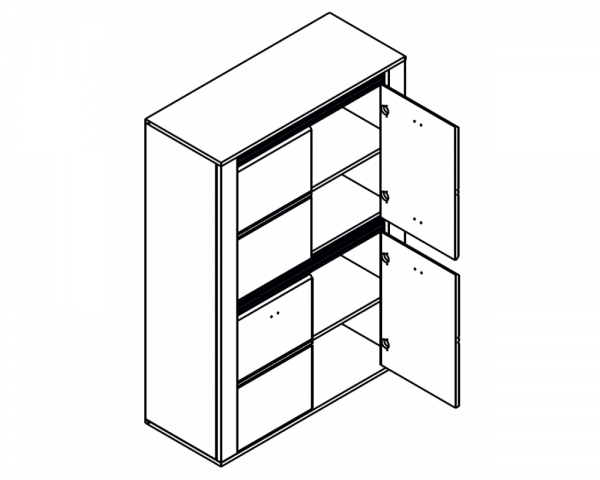 Тумба Селена REG4D Гербор