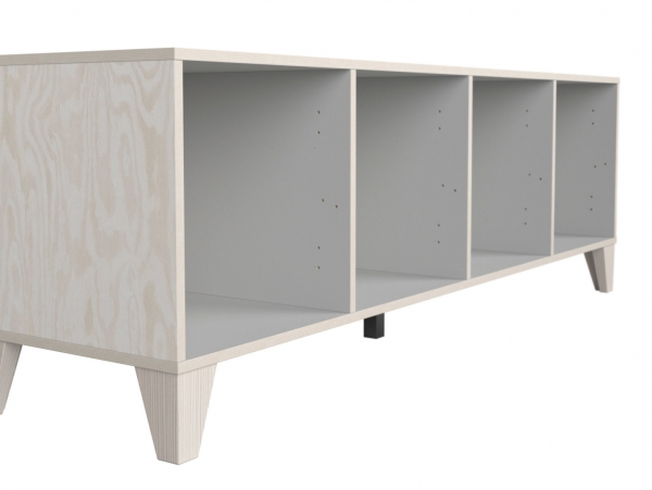 Тумба ТВ Stanford RTV/160, сосна iceland/светло-серый