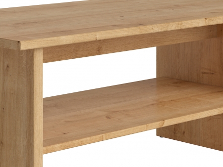 Столик журнальный Porto LAW/115, дуб натуральный берлингтон