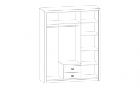 Шкаф Коен 2 SZF3D2S БРВ Украина