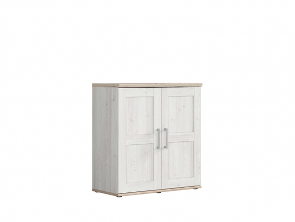 Тумба Romance KOM2D, лиственница sibu светлая/дуб санремо светлый