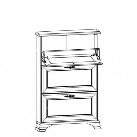 Тумба для обуви Кентуки SFB3B БРВ Украина